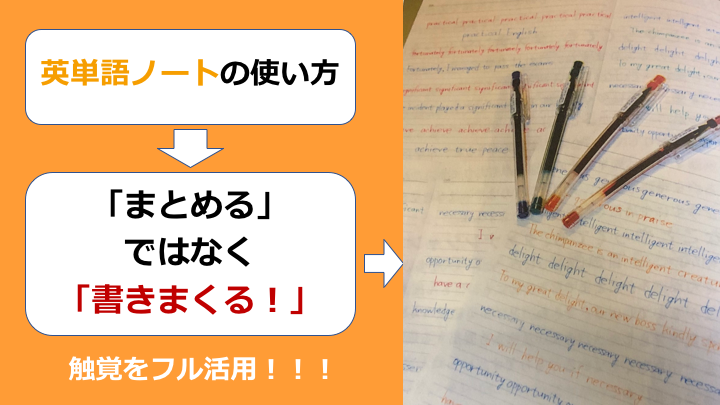 受験生必見 英単語ノートのまとめ方に意味はない 英単語の最強の覚え方とは 英語の読みものブログ